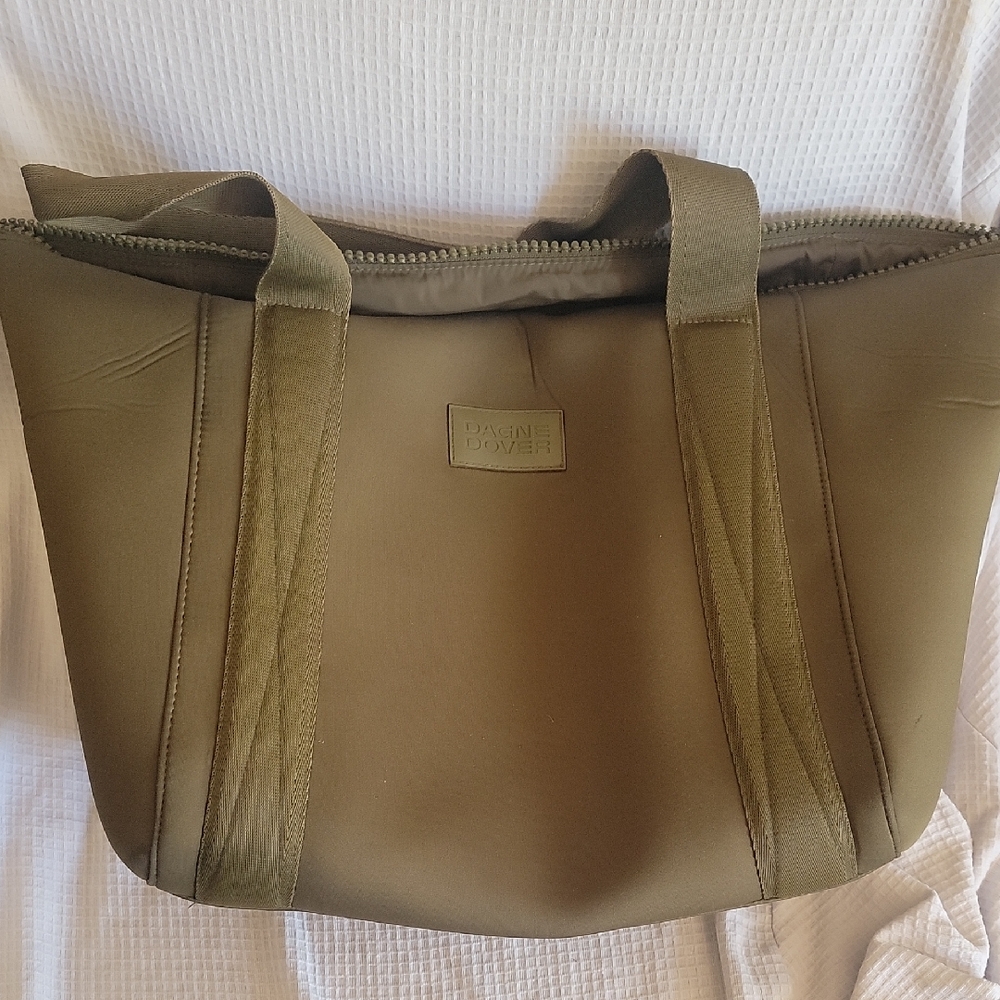 Dagne Dover Olive Green Tote Bag